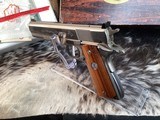 Rare 1974 Colt Custom Shop Electroless Nickle Service Ace, .22 LR LNIB. TRADES Welcome - Image 9 of 20