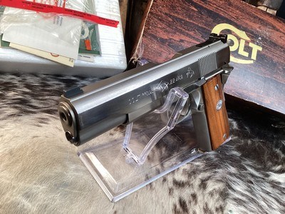 Rare 1974 Colt Custom Shop Electroless Nickle Service Ace, .22 LR LNIB. TRADES Welcome - Image 18 of 20