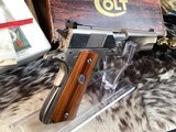 Rare 1974 Colt Custom Shop Electroless Nickle Service Ace, .22 LR LNIB. TRADES Welcome - Image 13 of 20