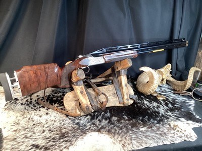 NIB Browning 825 Trap Max, 32” , Graco System, Factory Engraved, Fully Adjustable Trap Shotgun. Trades Welcome - Image 1 of 25