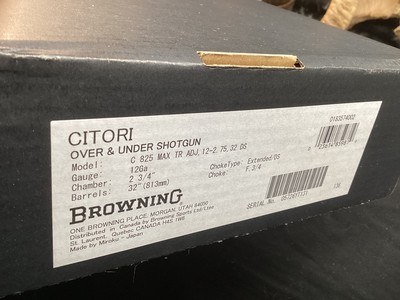 NIB Browning 825 Trap Max, 32” , Graco System, Factory Engraved, Fully Adjustable Trap Shotgun. Trades Welcome - Image 5 of 25