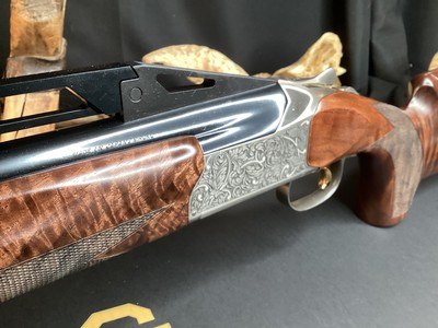 NIB Browning 825 Trap Max, 32” , Graco System, Factory Engraved, Fully Adjustable Trap Shotgun. Trades Welcome - Image 17 of 25