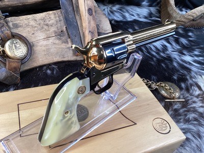 1967 Colt Scout Nebraska Centennial , .22LR, Gold, MOP, Cased, Unfired. Trades Welcome - Image 3 of 16