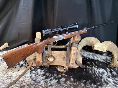 2012 Merkel Model K3 Single Shot Stalking Rifle, .300 Win Mag. Cased,2 Digit SN, Unfired. Trades Welcome. - Image 7 of 23