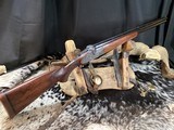 1953 Mfg. Merkel 303E Sidelock, Early Postwar. O/U, Special Order, Beautiful Game Scene Engraved, Vented Rib, 12 Bore, Excellent Cond. Trades Welcome - Image 4 of 25