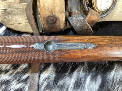 1953 Mfg. Merkel 303E Sidelock, Early Postwar. O/U, Special Order, Beautiful Game Scene Engraved, Vented Rib, 12 Bore, Excellent Cond. Trades Welcome - Image 14 of 25