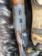 1953 Mfg. Merkel 303E Sidelock, Early Postwar. O/U, Special Order, Beautiful Game Scene Engraved, Vented Rib, 12 Bore, Excellent Cond. Trades Welcome - Image 10 of 25