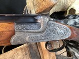 1953 Mfg. Merkel 303E Sidelock, Early Postwar. O/U, Special Order, Beautiful Game Scene Engraved, Vented Rib, 12 Bore, Excellent Cond. Trades Welcome - Image 2 of 25