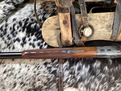 1953 Mfg. Merkel 303E Sidelock, Early Postwar. O/U, Special Order, Beautiful Game Scene Engraved, Vented Rib, 12 Bore, Excellent Cond. Trades Welcome - Image 13 of 25