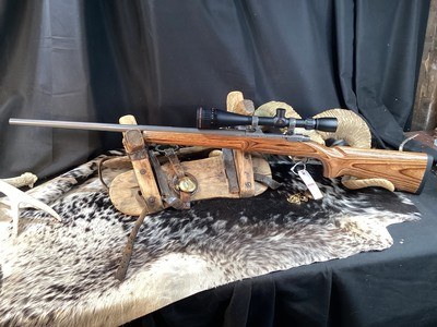 1994 Ruger M77 MKII All Weather Varmint,.223 Rem, Bull Barrel, Laminate Stock , Sightron Optic, As New, Trades Welcome - Image 2 of 13