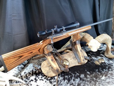1994 Ruger M77 MKII All Weather Varmint,.223 Rem, Bull Barrel, Laminate Stock , Sightron Optic, As New, Trades Welcome - Image 5 of 13