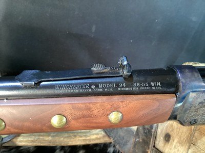 1983 Winchester Chief Crazy Horse Commemorative, Unfired in Box, 38-55 Caliber. Trades Welcome - Image 11 of 23