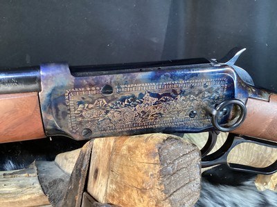 1983 Winchester Chief Crazy Horse Commemorative, Unfired in Box, 38-55 Caliber. Trades Welcome - Image 13 of 23