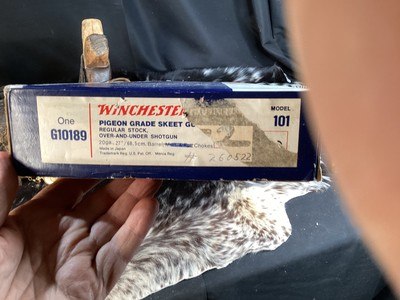 1974 Mfg. Winchester 101 Pidgeon Grade Skeet Shotgun NOS in Box Unfired, .20 Ga. Trades Welcome - Image 15 of 25