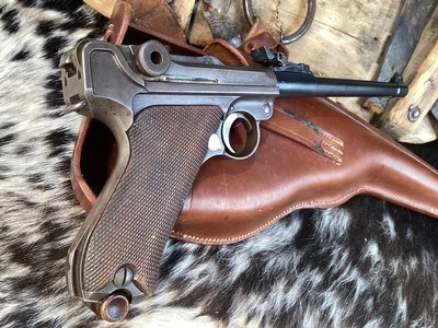 Pre WWI DWM/Stoeger American Eagle Artillery Luger, 9mm, W/ Holster. Trades Welcome. - Image 11 of 16