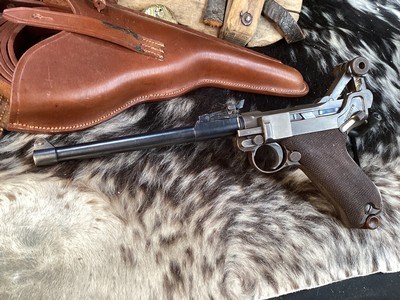Pre WWI DWM/Stoeger American Eagle Artillery Luger, 9mm, W/ Holster. Trades Welcome. - Image 13 of 16