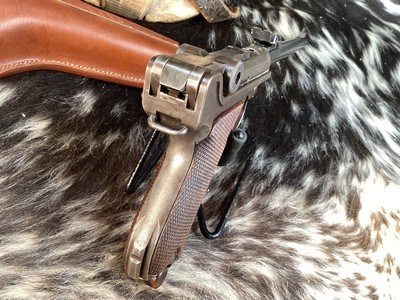 Pre WWI DWM/Stoeger American Eagle Artillery Luger, 9mm, W/ Holster. Trades Welcome. - Image 12 of 16