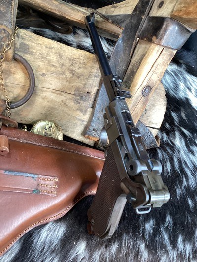 Pre WWI DWM/Stoeger American Eagle Artillery Luger, 9mm, W/ Holster. Trades Welcome. - Image 14 of 16