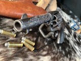 1905 Colt SAA Bisley, 4 3/4” .45 Colt , Engraved W/ Holster. Trade’s Welcome. - Image 13 of 21