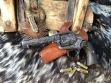 1905 Colt SAA Bisley, 4 3/4” .45 Colt , Engraved W/ Holster. Trade’s Welcome. - Image 3 of 21