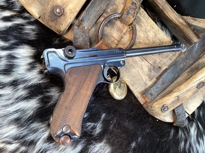 1915 DWM P08 German Luger Pistol, 9 mm, Trades Welcome - Image 3 of 18