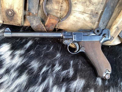 1915 DWM P08 German Luger Pistol, 9 mm, Trades Welcome - Image 17 of 18