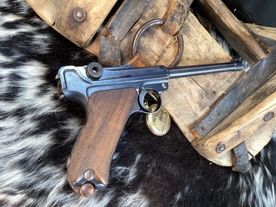 1915 DWM P08 German Luger Pistol, 9 mm, Trades Welcome - Image 16 of 18