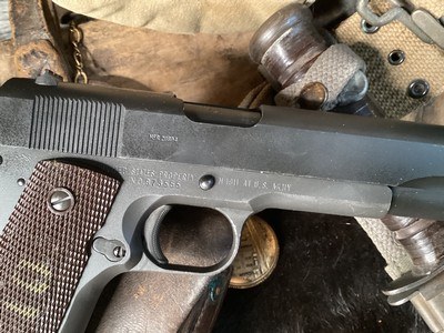 1943 Ithaca 1911A1 , .45acp.WWII Survivor, Trades Welcome - Image 7 of 17