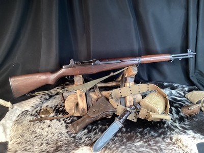 Early May 1942 Mfg. Springfield M1 Garand W/Orig Barrel, WWII Survivor. Trades Welcome - Image 2 of 13