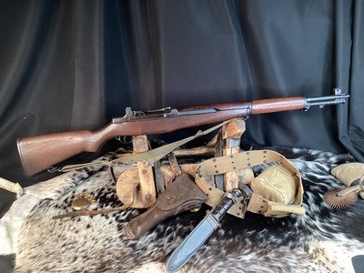 Early May 1942 Mfg. Springfield M1 Garand W/Orig Barrel, WWII Survivor. Trades Welcome - Image 4 of 13