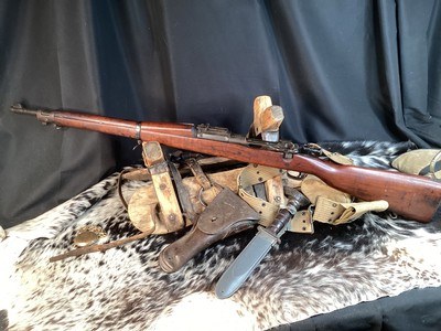 1903 Springfield MKI W/Pedersen Device Provisions, Mfg. 1918, WWI Survivor, 30-06 U.S. Battle Rifle. - Image 2 of 17