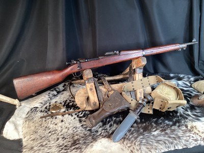 1903 Springfield MKI W/Pedersen Device Provisions, Mfg. 1918, WWI Survivor, 30-06 U.S. Battle Rifle. - Image 5 of 17