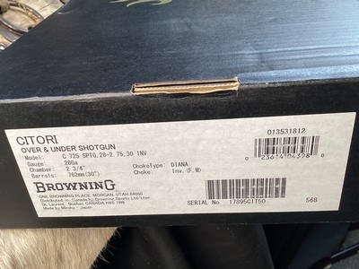 LNIB Browning 725 Sporting, .28 Gauge, Fired Once, As New, Trades Welcome - Image 6 of 21
