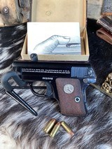 Colt M1908 Pocket Hammerless .25, Mfg. 1925, Excellent in Box. Trades Welcome - Image 10 of 18