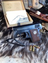 Colt M1908 Pocket Hammerless .25, Mfg. 1925, Excellent in Box. Trades Welcome - Image 11 of 18