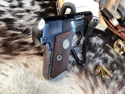 Colt M1908 Pocket Hammerless .25, Mfg. 1925, Excellent in Box. Trades Welcome - Image 14 of 18