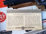 1968 Colt SAA , Stagecoach Box , Colt Employee Purchase W/Receipt, Unfired, Trades Welcome. - Image 9 of 22