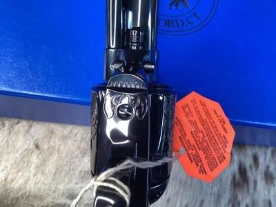 Colt SAA Factory “A” Engraved, One Piece Ivory Grips, .45 Colt Custom Shop, 5.5”,Boxed & Unfired, Trades Welcome - Image 18 of 19
