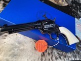 Colt SAA Factory “A” Engraved, One Piece Ivory Grips, .45 Colt Custom Shop, 5.5”,Boxed & Unfired, Trades Welcome - Image 2 of 19