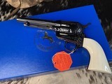 Colt SAA Factory “A” Engraved, One Piece Ivory Grips, .45 Colt Custom Shop, 5.5”,Boxed & Unfired, Trades Welcome - Image 15 of 19
