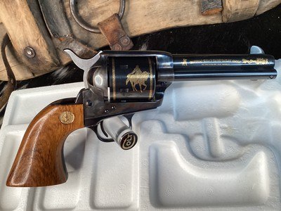 Colt Buffalo Bill Centennial Commemorative SAA, .45 Colt , Cased W/Letter, Gold Inlay, Colt Custom Shop, Trades Welcome - Image 5 of 17
