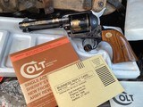 Colt Buffalo Bill Centennial Commemorative SAA, .45 Colt , Cased W/Letter, Gold Inlay, Colt Custom Shop, Trades Welcome - Image 6 of 17