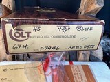 Colt Buffalo Bill Centennial Commemorative SAA, .45 Colt , Cased W/Letter, Gold Inlay, Colt Custom Shop, Trades Welcome - Image 3 of 17