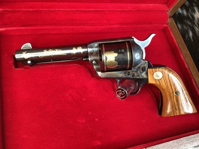 Colt Buffalo Bill Centennial Commemorative SAA, .45 Colt , Cased W/Letter, Gold Inlay, Colt Custom Shop, Trades Welcome - Image 15 of 17