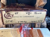 Colt Buffalo Bill Centennial Commemorative SAA, .45 Colt , Cased W/Letter, Gold Inlay, Colt Custom Shop, Trades Welcome - Image 8 of 17
