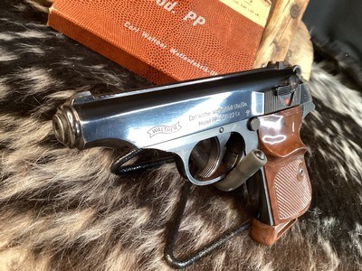 1969 Mfg. West German Walther PP, .22 LR W/Matching Alligator Box, Trades Welcome - Image 8 of 18