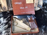 1969 Mfg. West German Walther PP, .22 LR W/Matching Alligator Box, Trades Welcome - Image 1 of 18