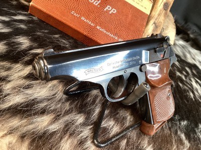 1969 Mfg. West German Walther PP, .22 LR W/Matching Alligator Box, Trades Welcome - Image 13 of 18