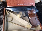 1969 Mfg. West German Walther PP, .22 LR W/Matching Alligator Box, Trades Welcome - Image 3 of 18