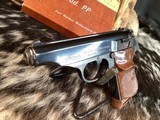 1969 Mfg. West German Walther PP, .22 LR W/Matching Alligator Box, Trades Welcome - Image 8 of 18